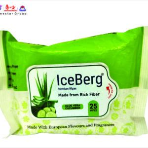 25 PULL PACK ICEBERG WET WIPES