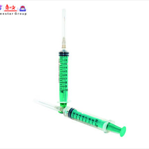 10ML STERILE HYPODERMIC SYRINGE WITH NEEDLE 21 G 1.5