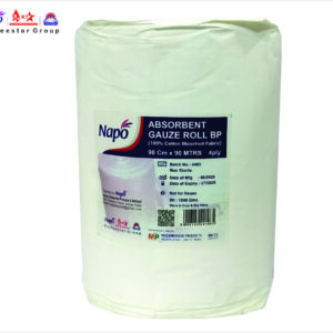 ABSORBENT GAUZE ROLL BP 4 PLY 90 CM X 90 M WT. 1000 G