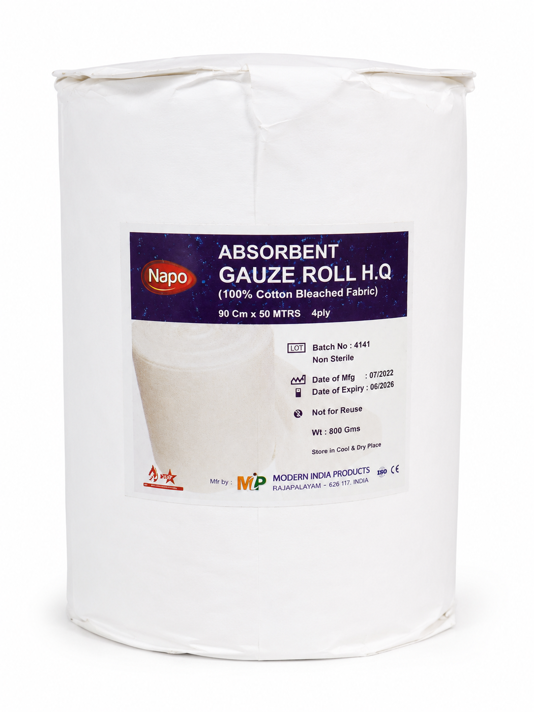 ABSORBENT GAUZE ROLL
