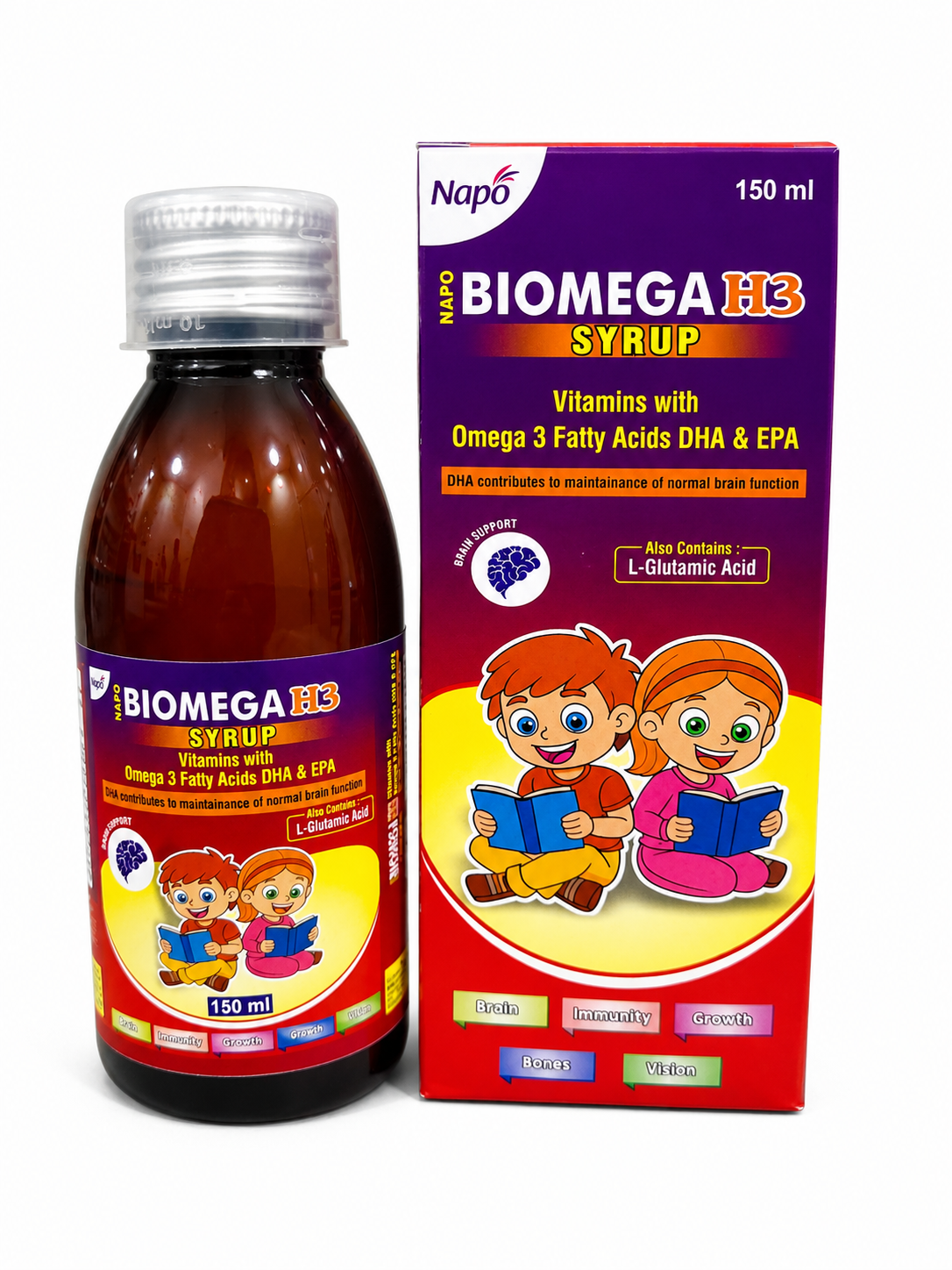 NAPO BIOMEGA H3 SYRUP