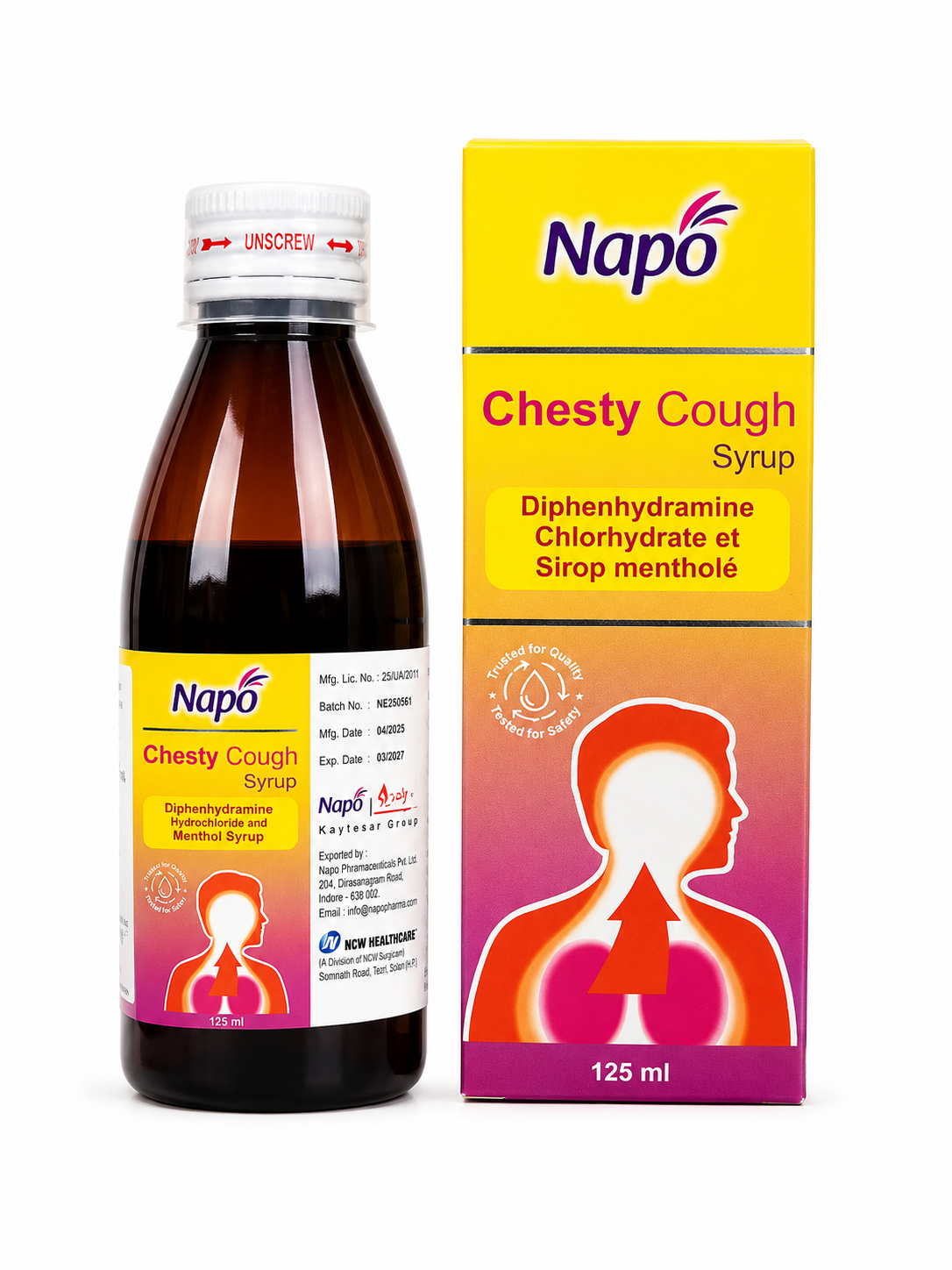 NAPO CHESTY COUGH SYRUP