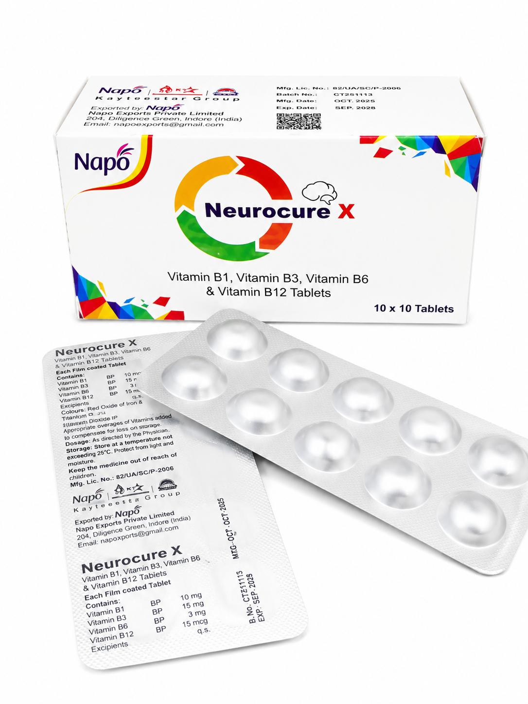 NAPO NEUROCURE X TABLET