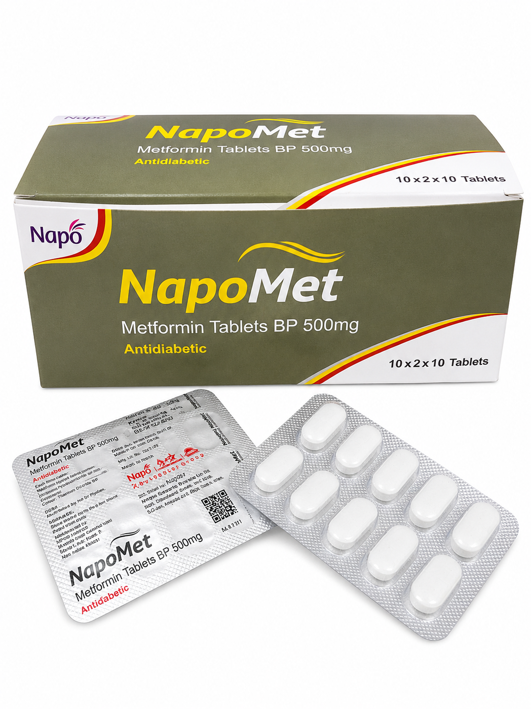 NAPOMET TABLET 500mg