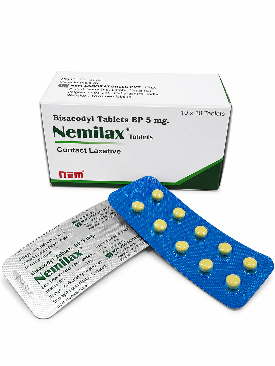 NEMILAX TABLETS
